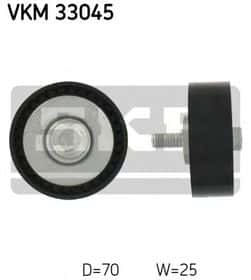 Обвідний ролик поліклинового ременя SKF VKM 33045