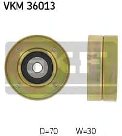 Обвідний ролик поліклинового ременя SKF VKM 36013