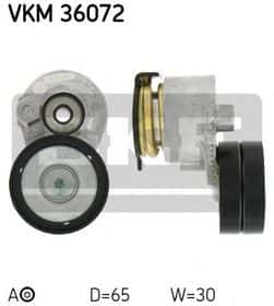 Натяжной ролик поликлинового ремня SKF VKM 36072