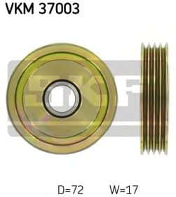 Обводной ролик поликлинового ремня SKF VKM 37003