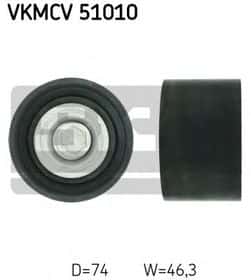 Обвідний ролик поліклинового ременя SKF VKMCV 51010