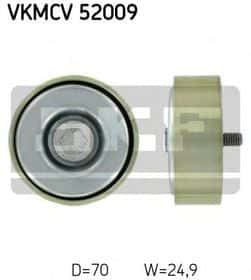 Обвідний ролик поліклинового ременя SKF VKMCV 52009