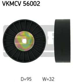 Обвідний ролик поліклинового ременя SKF VKMCV 56002