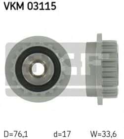 Муфта генератора SKF VKM 03115