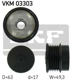 Муфта генератора SKF VKM 03303