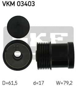 Муфта генератора SKF VKM 03403