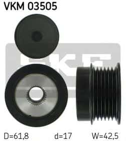 Муфта генератора SKF VKM 03505