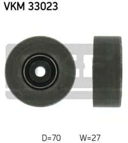 Обвідний ролик поліклинового ременя SKF VKM 33023