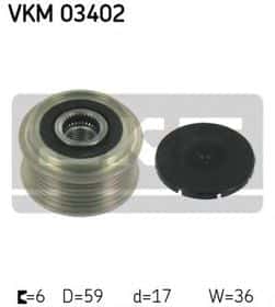 Муфта генератора SKF VKM 03402