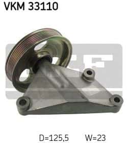 Обводной ролик поликлинового ремня SKF VKM 33110