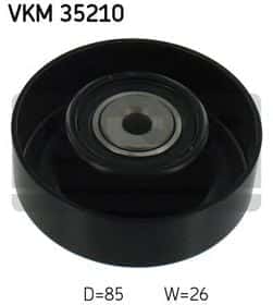 Обвідний ролик поліклинового ременя SKF VKM 35210