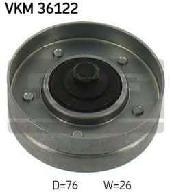 Обвідний ролик поліклинового ременя SKF VKM 36122