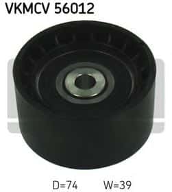 Обводной ролик поликлинового ремня SKF VKMCV 56012