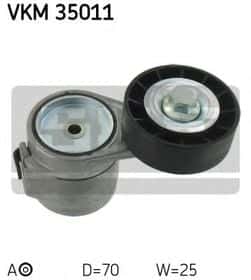 Натяжной ролик поликлинового ремня SKF VKM 35011