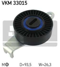 Обвідний ролик поліклинового ременя SKF VKM 33015