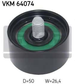 Обвідний ролик поліклинового ременя SKF VKM 64074