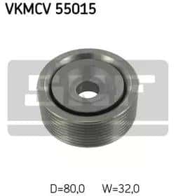 Обводной ролик поликлинового ремня SKF vkmcv55015
