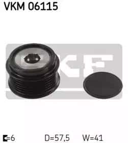 Муфта генератора SKF VKM 06115