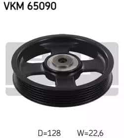 Обвідний ролик поліклинового ременя SKF VKM65090