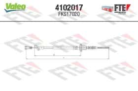 Трос сцепления FTE 4102017