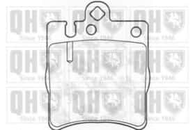 Гальмівні колодки Quinton Hazell BP1100