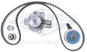 Комплект ремня ГРМ + помпа Geba k11220a