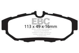 Тормозные колодки Ebc dp41870r