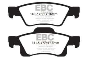 Тормозные колодки Ebc dp41872r