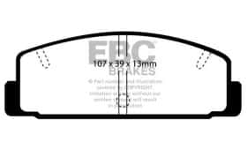 Тормозные колодки Ebc dp4729r