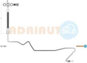 Гальмівний шланг Adriauto 551261