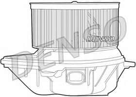 Вентилятор салона Denso DEA23007