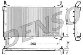 Радиатор кондиционера Denso DCN09012
