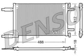 Радиатор кондиционера Denso DCN09041