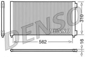 Радиатор кондиционера Denso DCN09102
