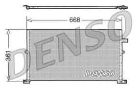 Радиатор кондиционера Denso DCN10013