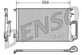 Радіатор кондиціонера Denso DCN20032