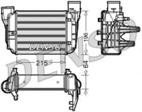 Интеркулер Denso DIT02002