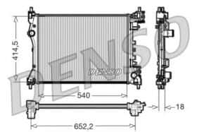 Радіатор охолодження двигуна Denso DRM01005