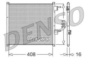 Радіатор кондиціонера Denso DCN10019