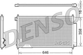 Радіатор кондиціонера Denso DCN40009