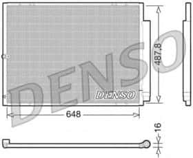 Радіатор кондиціонера Denso DCN51001