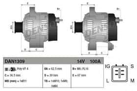 Генератор Denso DAN1309