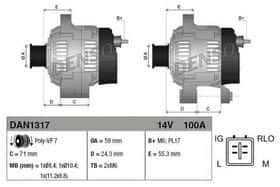 Генератор Denso DAN1317