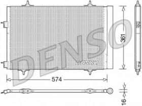 Радиатор кондиционера Denso DCN21020