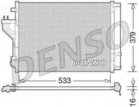 Радіатор кондиціонера Denso DCN41004