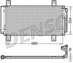 Радіатор кондиціонера Denso DCN44008