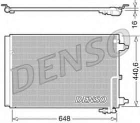 Радіатор кондиціонера Denso DCN02025