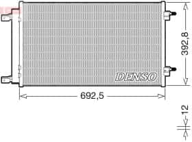 Радиатор кондиционера Denso dcn20047
