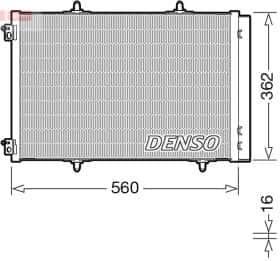 Радіатор кондиціонера Denso dcn07061