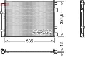 Радіатор кондиціонера Denso dcn41020